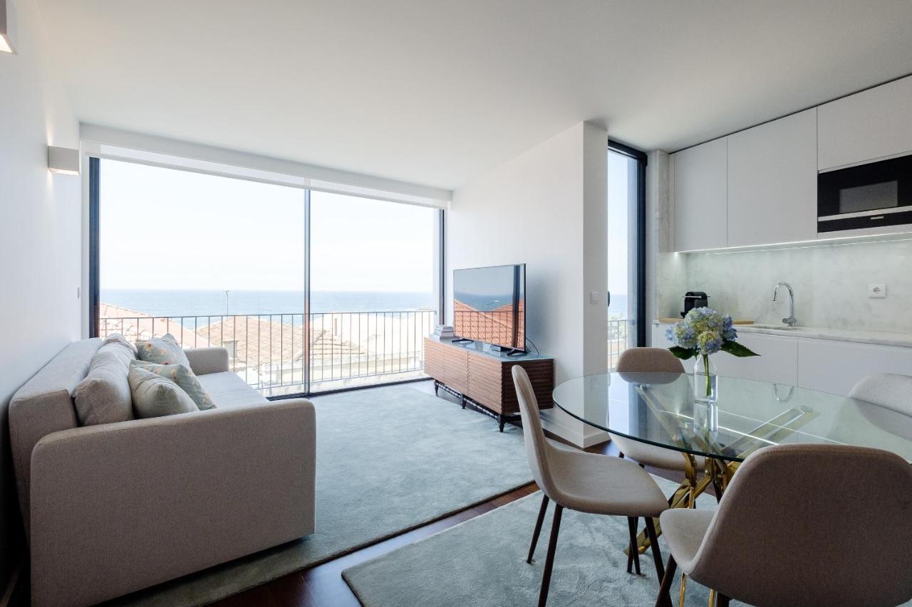 Boutique Rentals- Bliss By The Sea Apt- Ocean Views In Foz Beach Порту Экстерьер фото